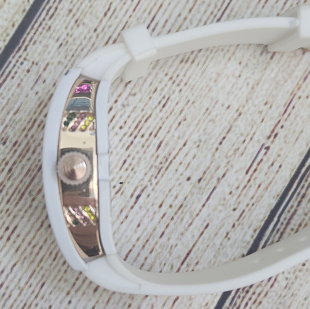 White Multicolor Watch - Picture 8 of 11